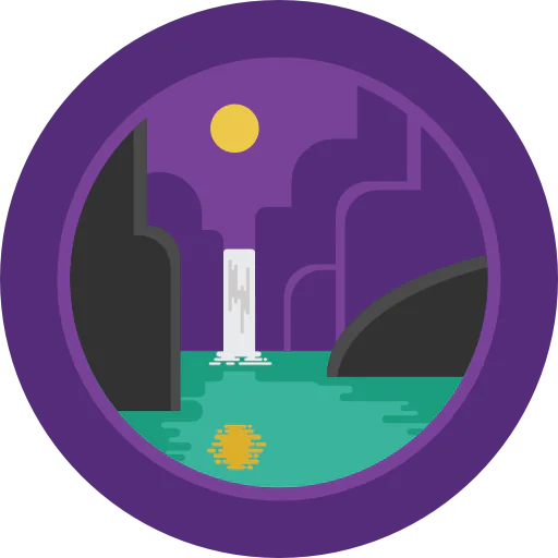 Waterfall icon