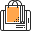 Online shopping icon 64x64