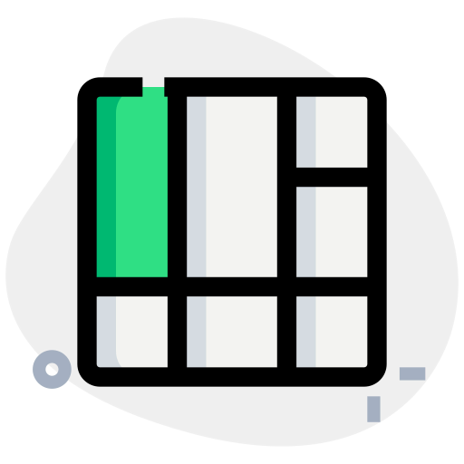Bottom alignment icon
