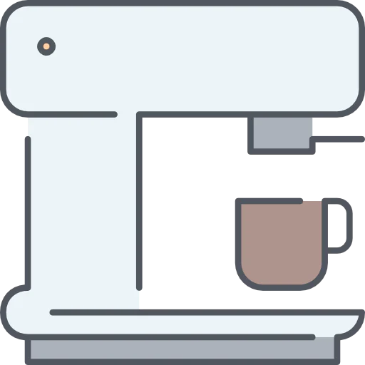 Coffee machine icon