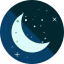 Месяц иконка 64x64