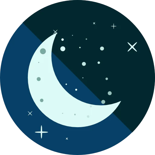 Half moon icon