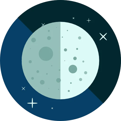 First quarter icon