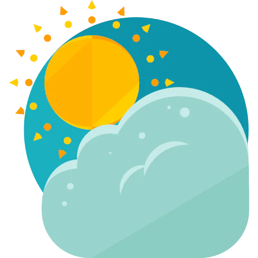 Cloudy day icon