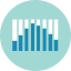 Bar chart icon 64x64