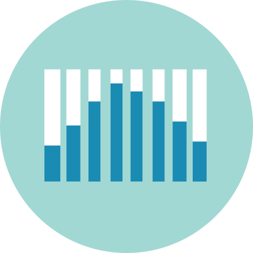 Bar chart icon