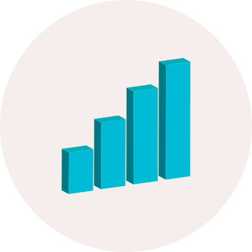 Bar chart icon