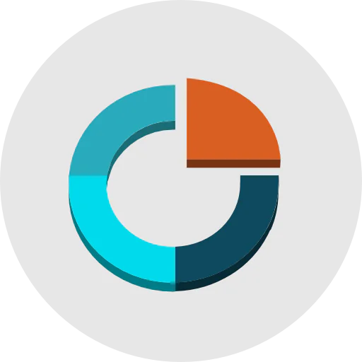Pie chart icon