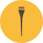 Hair dye brush icon 64x64