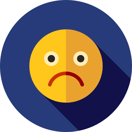 Sad icon