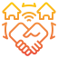 Shaking hands アイコン 64x64