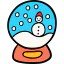 Snow globe アイコン 64x64