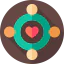 World humanitarian day Ikona 64x64