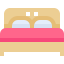Double bed Symbol 64x64