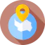 South pole icon 64x64