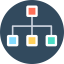 Hierarchical structure icon 64x64