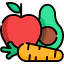 Healthy food icon 64x64