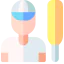 Cricket player icon 64x64