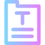Text editor アイコン 64x64