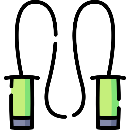 Jumping rope icon
