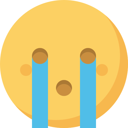 Crying icon