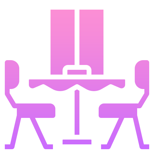 Dinner table icon