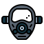Gas mask icon 64x64