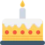 Birthday cake icon 64x64