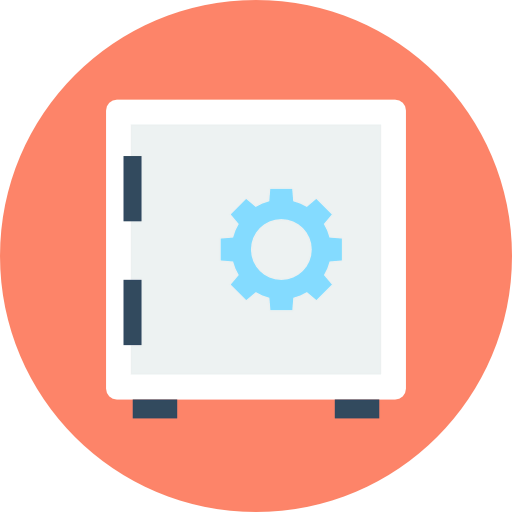 Safe box icon