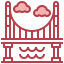 Golden gate bridge icon 64x64