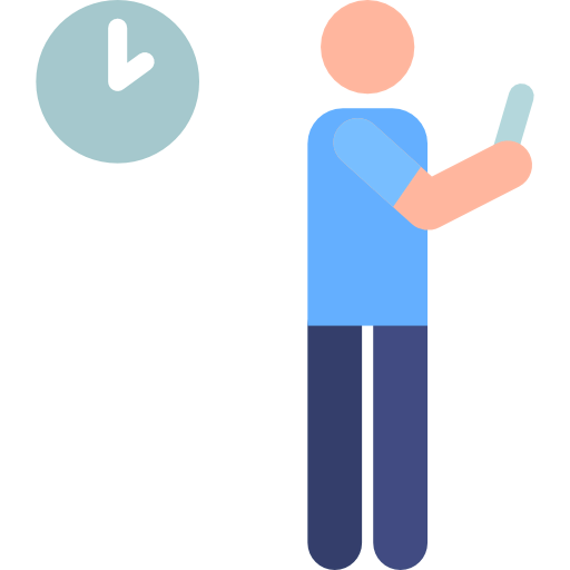 Arrival time icon