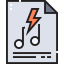 Music file icon 64x64