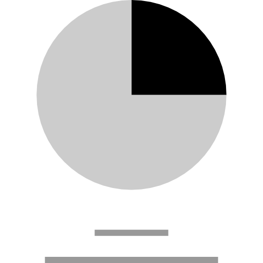 Pie chart icon