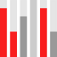 Bar chart icon 64x64