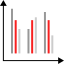 Bar chart icon 64x64
