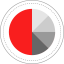 Pie chart icon 64x64