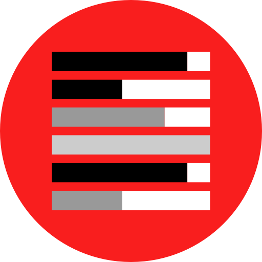 Bar chart icon