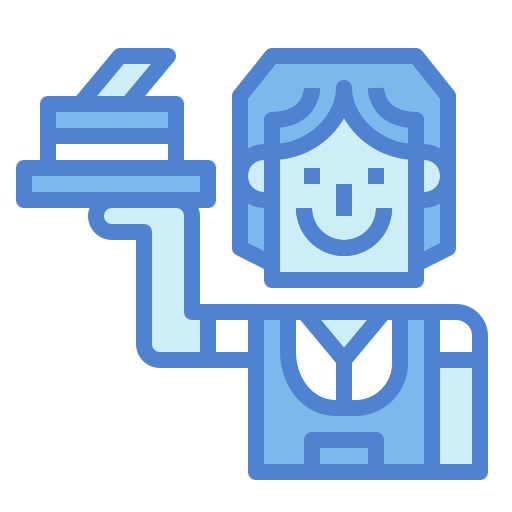 Waitress icon