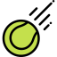 Tennis ball icon 64x64