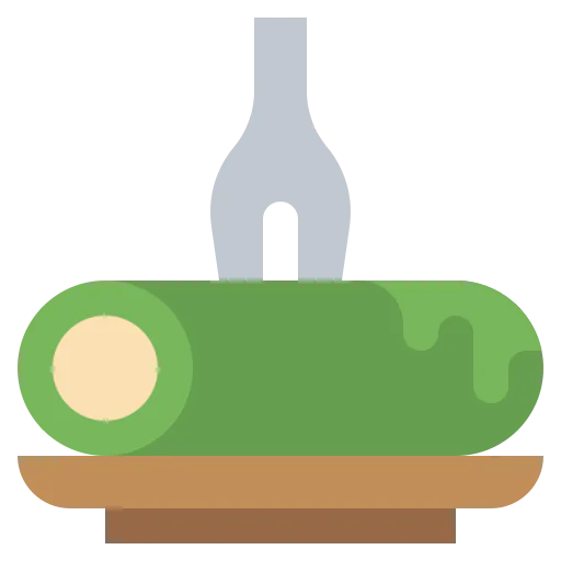 Roll cake icon