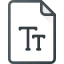 Font icône 64x64