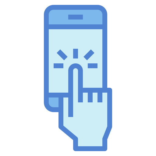 Touch screen icon