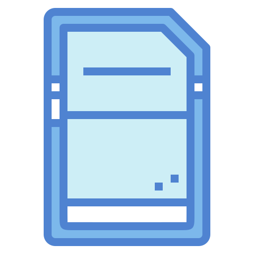 Memory card icon