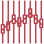 Bar chart icon 64x64