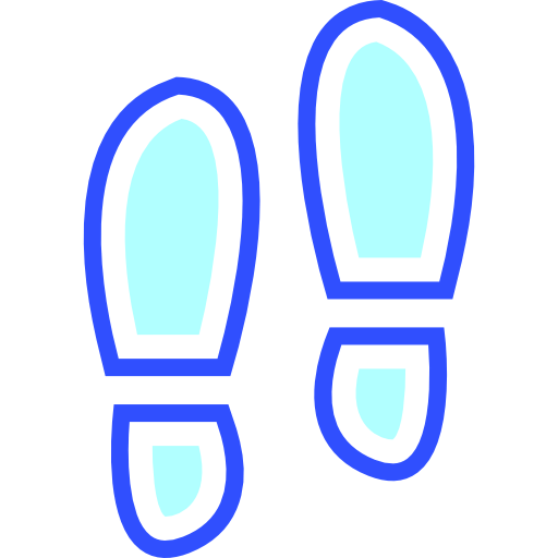 Footsteps icon