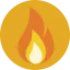 Flame icon 64x64