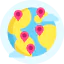 Globe biểu tượng 64x64