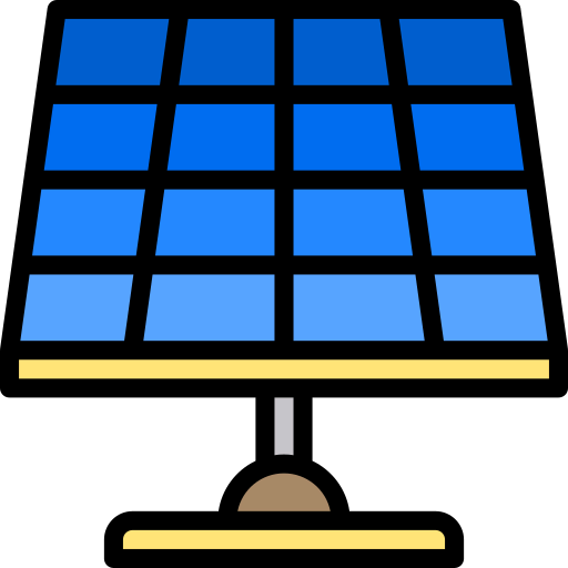 Solar panel icon