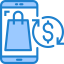 Online shopping icon 64x64