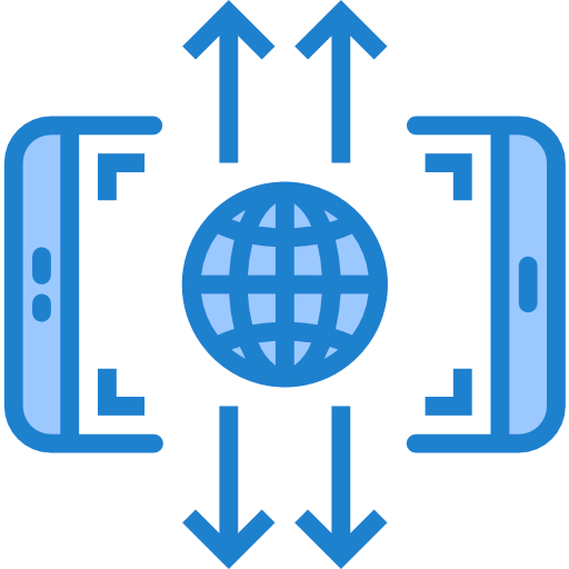 Globe grid icon